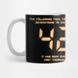 42 - The Answer Mug